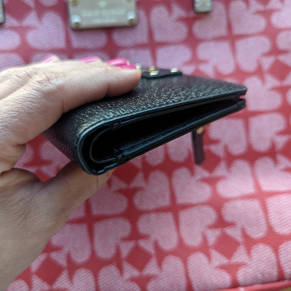 Kate Spade Leather Wallet - black 🖤 - Picture 7 of 11